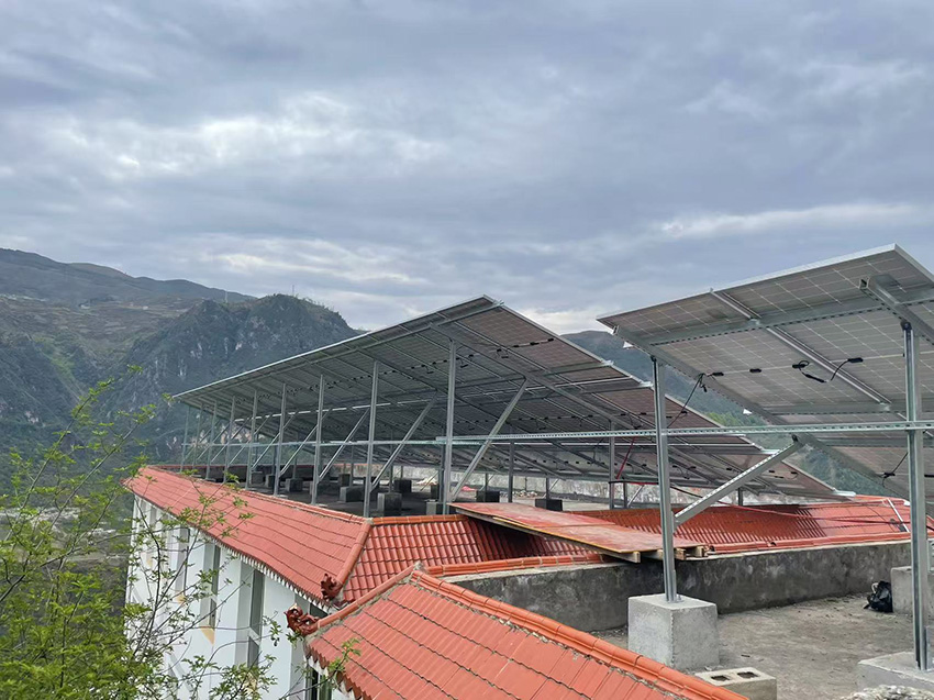 涼山州15kw太陽(yáng)能提灌系統(tǒng)